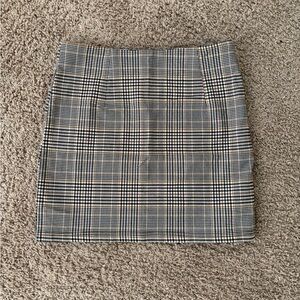 Plaid skirt